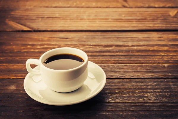 ブラック コーヒー カップ — ストック写真
