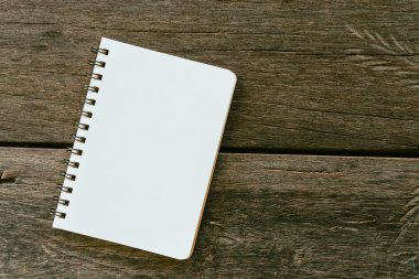 boş bir not defteri