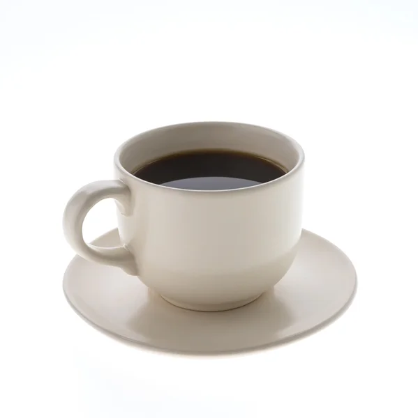 Black coffee cup — Stock Photo, Image