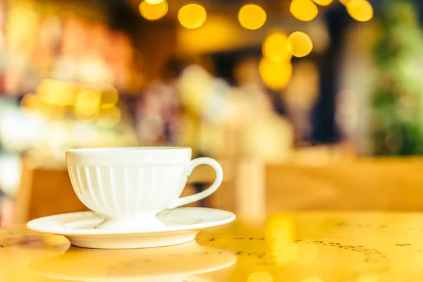 Taza de café en la cafetería —  Fotos de Stock