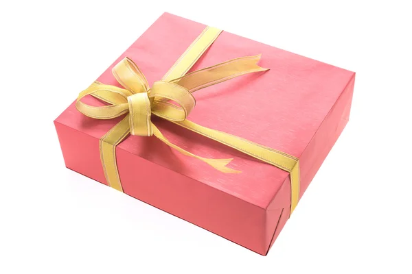 Red gift box — Stock Photo, Image