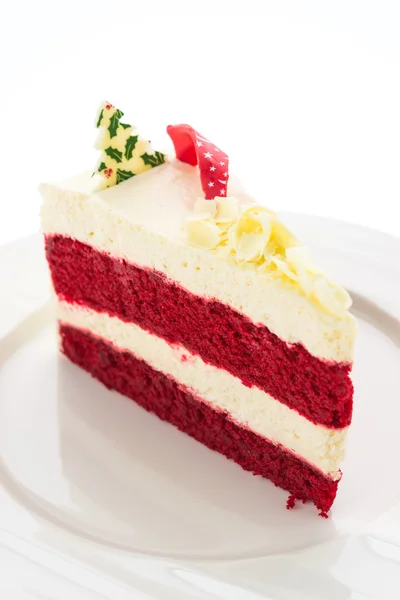 Torta di velluto rosso — Foto Stock