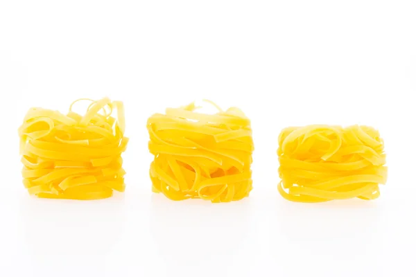 Uncooked pasta nests — Stock Photo, Image