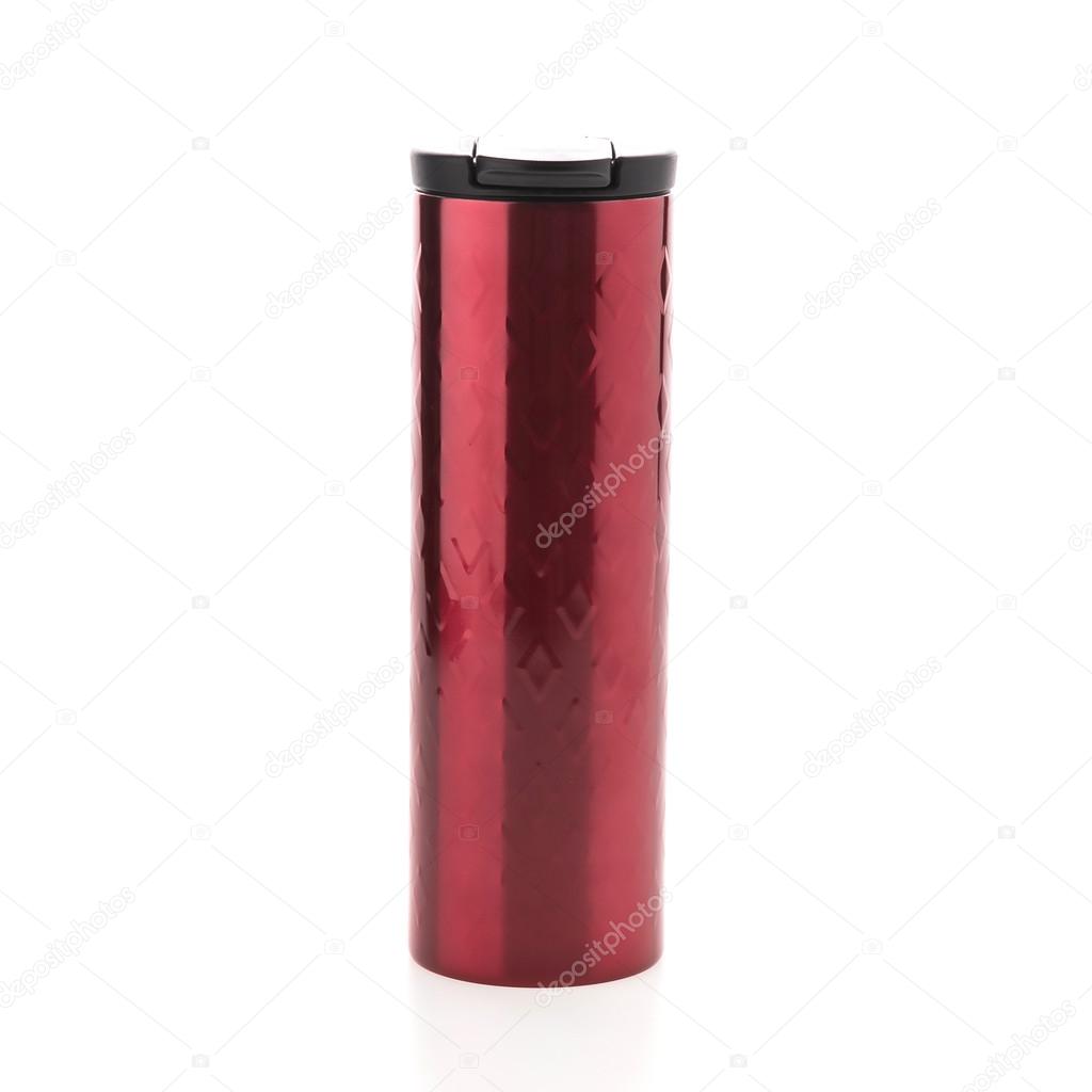 Red coffee tumbler