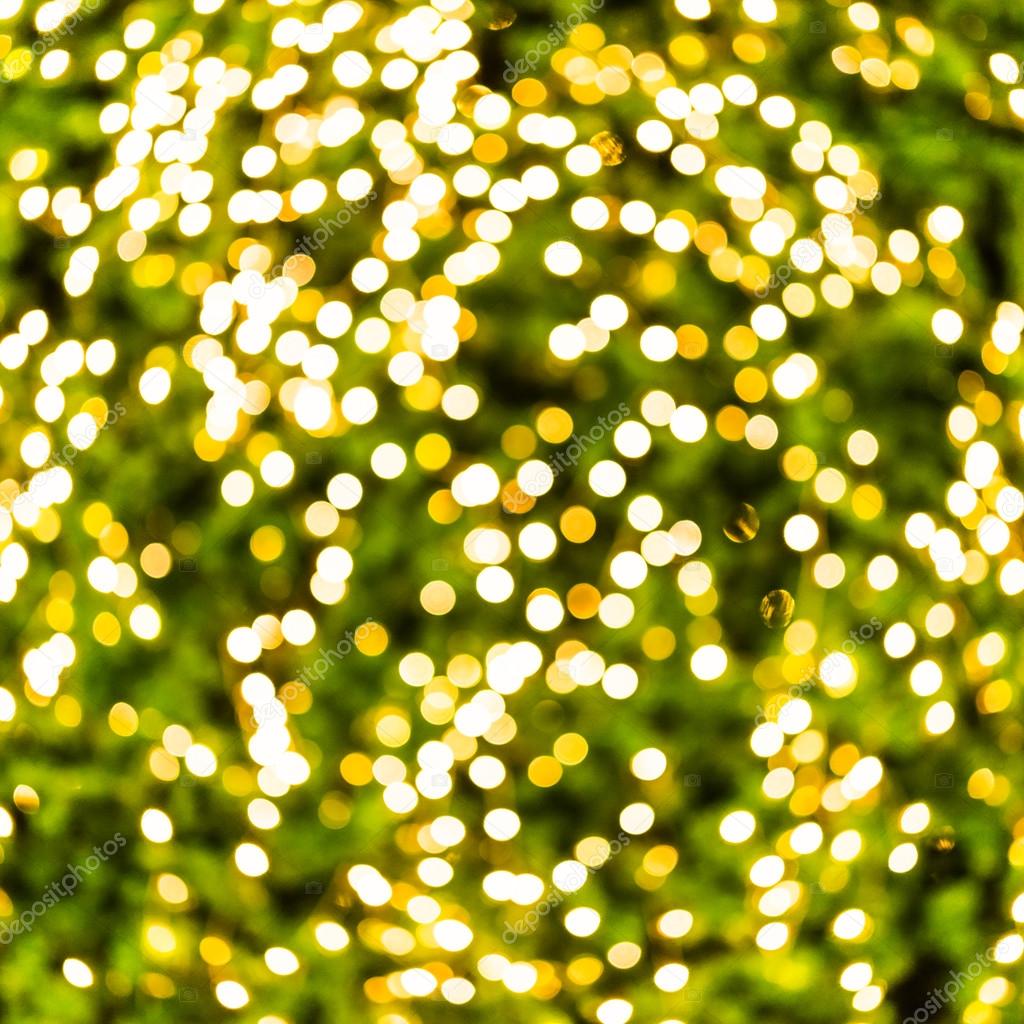 Christmas lights bokeh