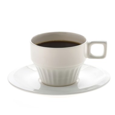 siyah kahve fincanı