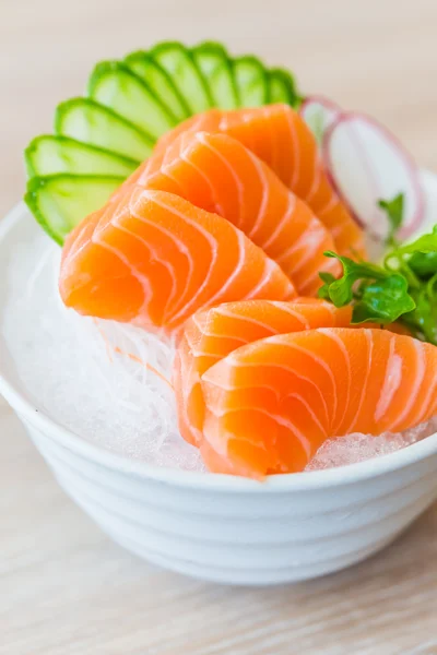 Fresh Salmon sashimi — Stock Photo, Image