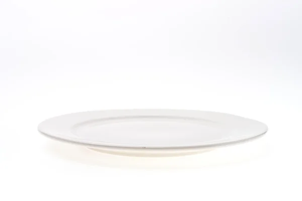 Empty white plate — Stock Photo, Image