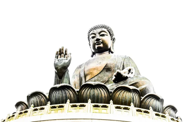 Buddha staty i hong kong — Stockfoto