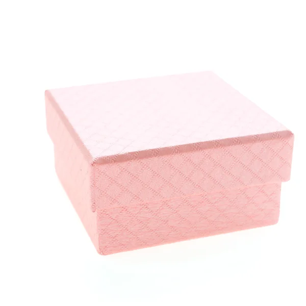 Pink gift box — Stock Photo, Image