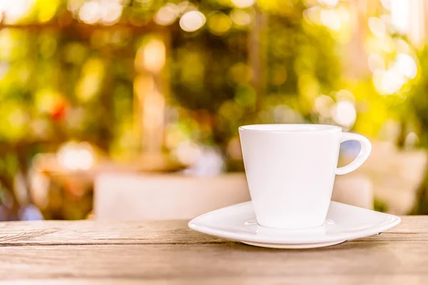 Latte coffee cup — Stock Photo, Image