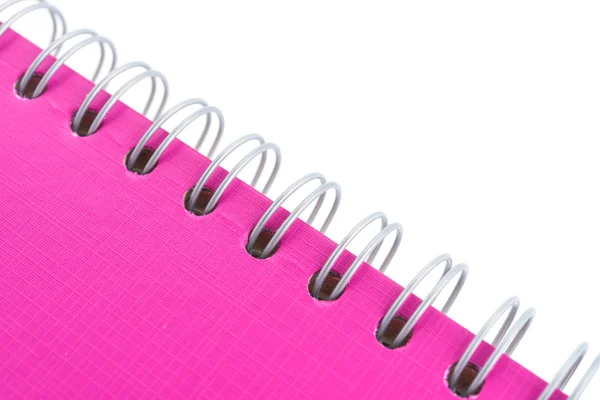 ピンクのメモ帳 — ストック写真