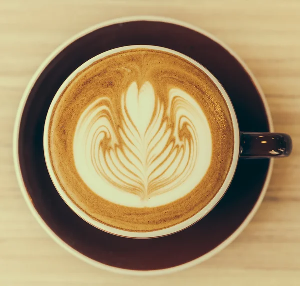 Latte tasse de café — Photo