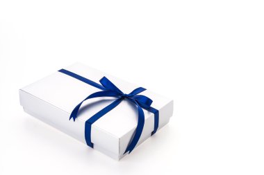 Noel gümüş hediye kutusu