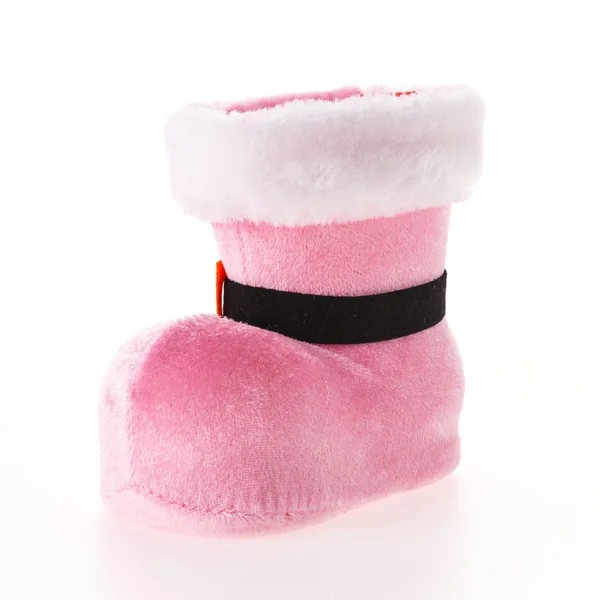 Weihnachten rosa Socke — Stockfoto