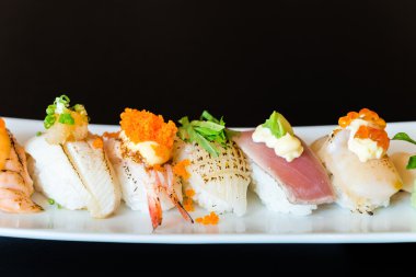 Suşi Japon gıda rulo