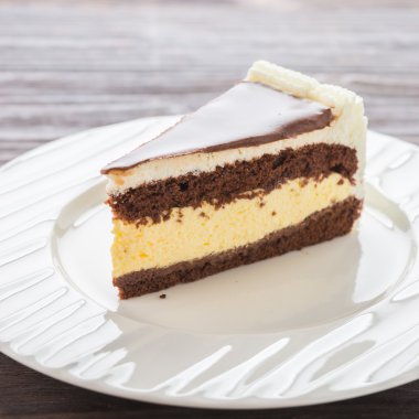 Çikolatalı pasta dilimi