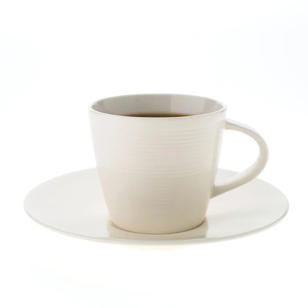 白を基調としたコーヒーカップ — ストック写真