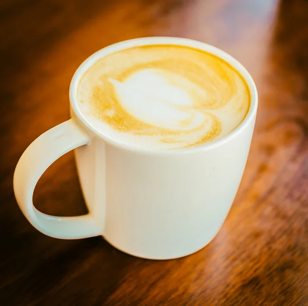 Heiße Kaffeetasse — Stockfoto