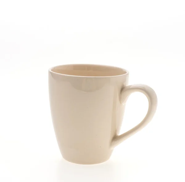 Weiße Kaffeetasse — Stockfoto