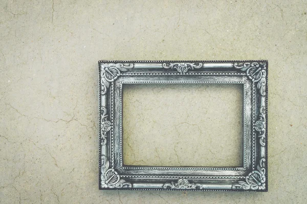 Frame on concrete background — Stock Photo, Image