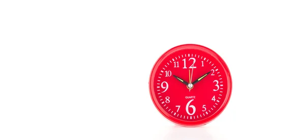 Red alarm clock — Stock Photo, Image