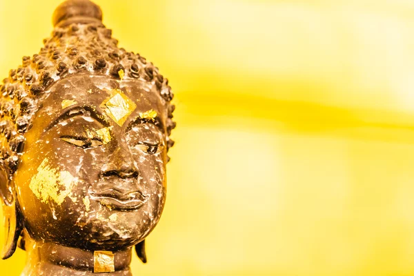 Άγαλμα του Βούδα πρόσωπο — Φωτογραφία Αρχείου