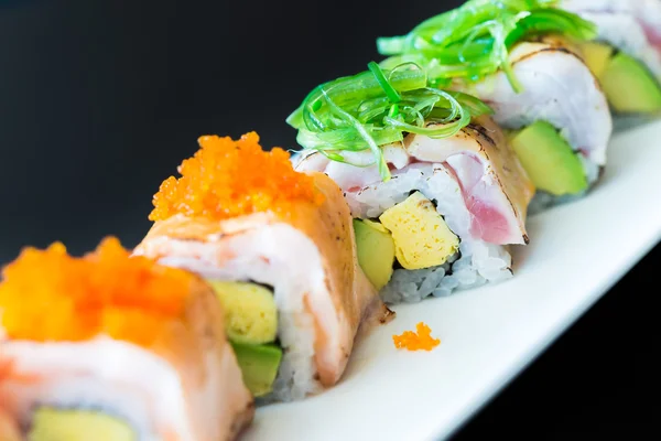 Sushi roll gezonde voeding — Stockfoto