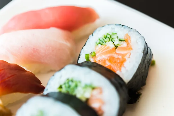 Sushi rolls healthy food — Stock Photo, Image