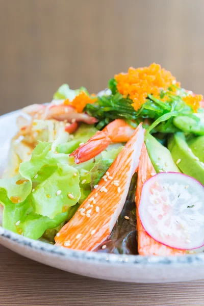 Japonské rybí salát — Stock fotografie