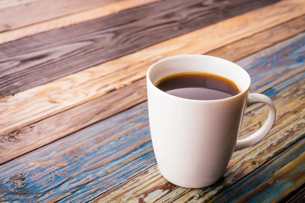 Koffiekopje in de coffeeshop — Stockfoto