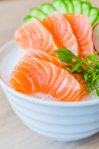 Salmon sashimi — Stock Photo, Image