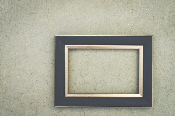 Frame op concrete achtergrond — Stockfoto