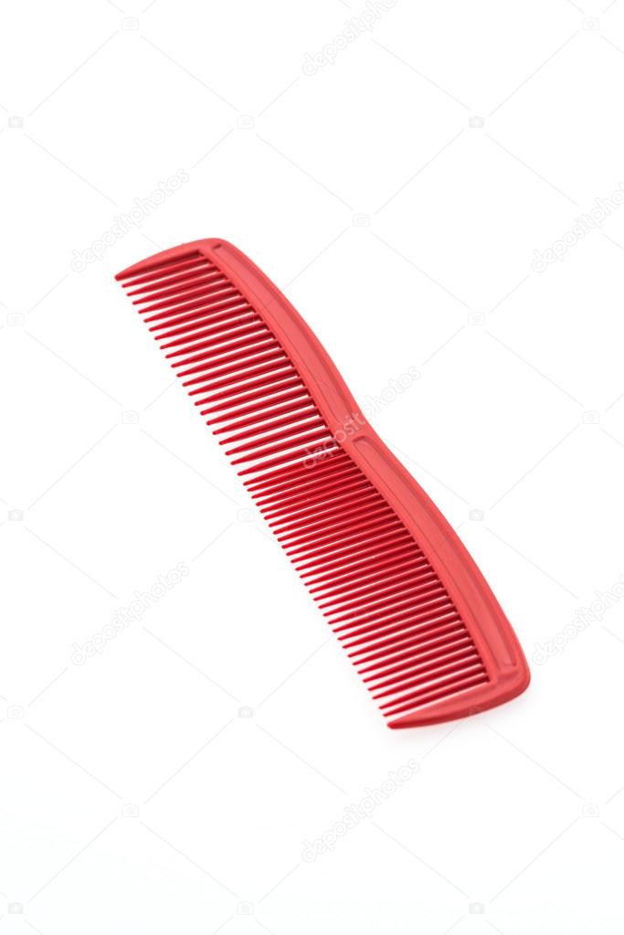 Red hair comb