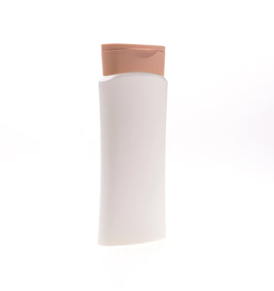 Plast schampoflaskor — Stockfoto