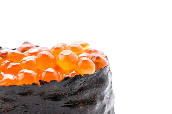 Salmon egg sushi — Stock Photo, Image