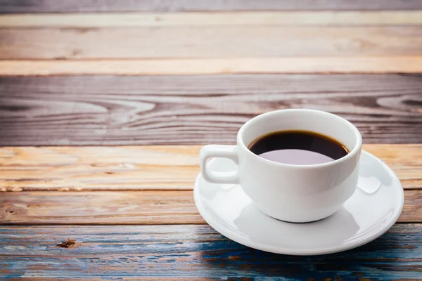 Koffiekopje in de coffeeshop — Stockfoto