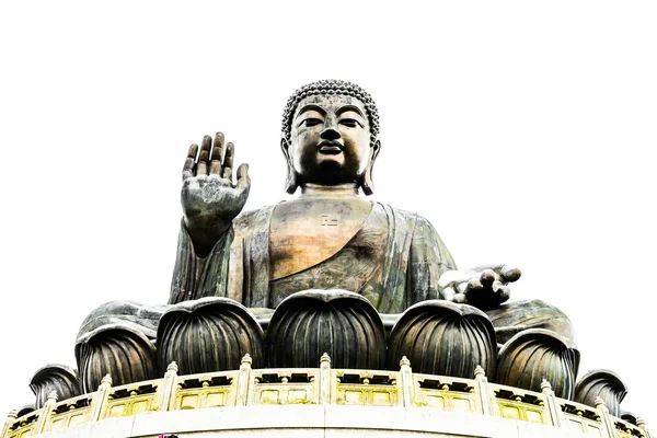 Estátua de buddha em hong kong — Fotografia de Stock