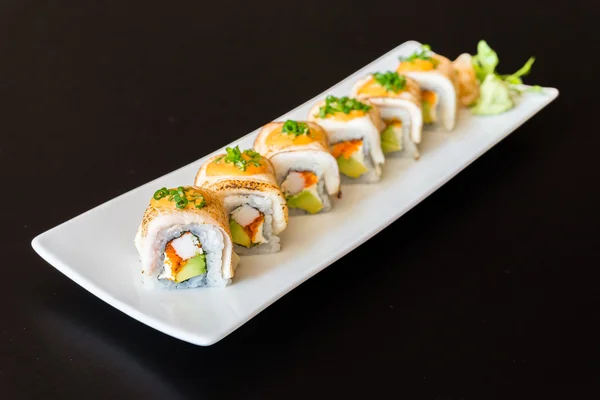 Sushi roll comida saludable — Foto de Stock