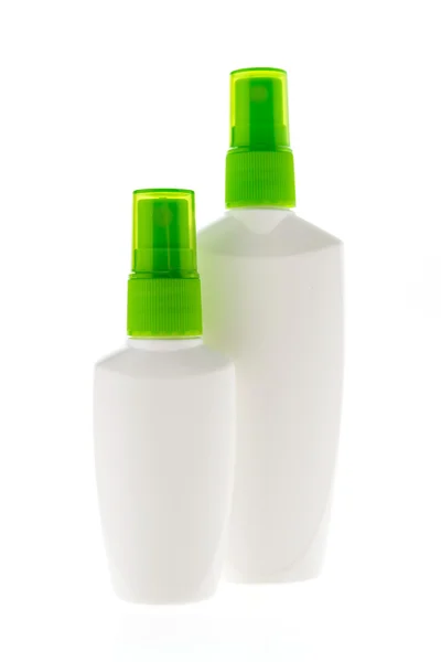 Lege Plastic fles spray — Stockfoto