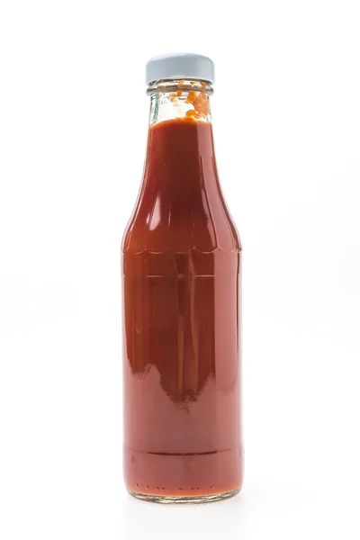 Bouteille sauce tomate — Photo