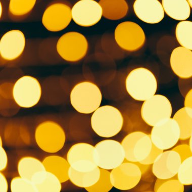 Altın christmas bokeh