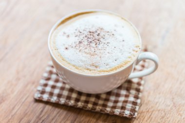 Kapuçino köpük kahve