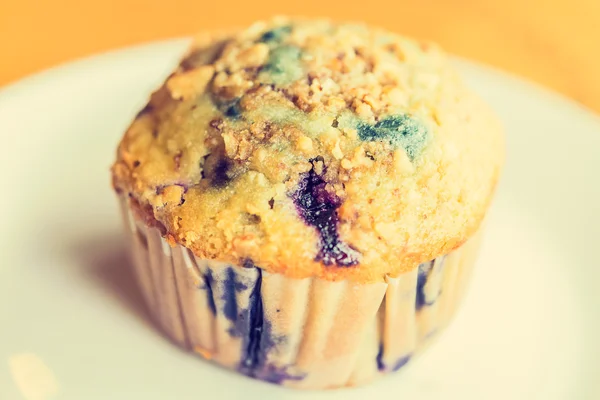 Bolinho de mirtilo — Fotografia de Stock