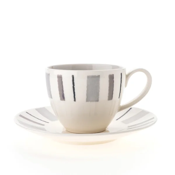 Coffee in white cup — Stock Photo, Image