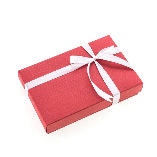 Red gift box — Stock Photo, Image