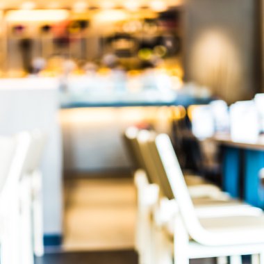 Restoran arka plan bulanıklık