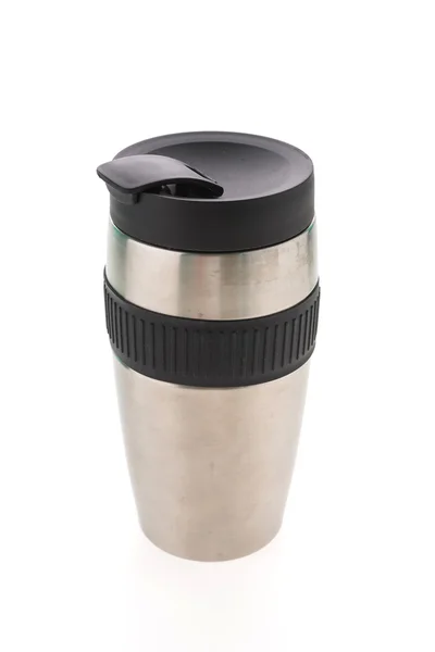 Coffee thermos bottle — Stock Photo, Image