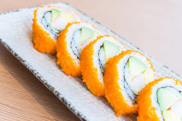 Kalifornische Sushi-Rollen — Stockfoto