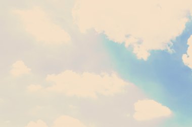 Mavi bulutlar gökyüzü